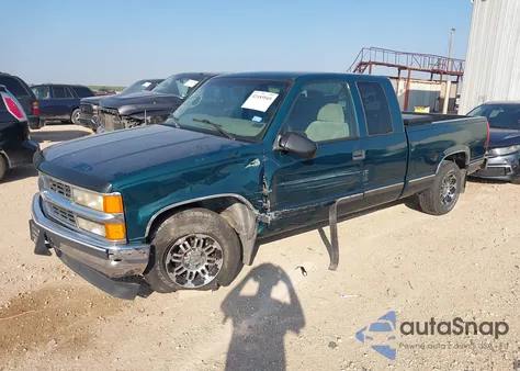 1997 Chevrolet C1500 Fleetside from USA, damaged, VIN 2GCEC19R8V1255785